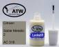 Preview: Citroen, Sable Metallic 2, AC 318: 20ml Lackstift, von ATW Autoteile West.